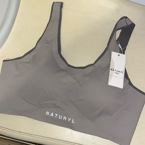 Naturyl by NYKEE Heaton grey workout bra